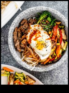 Bibimbap Bliss: Κορεάτικη μαεστρία στο μπολ ρυζιού στο σπίτι