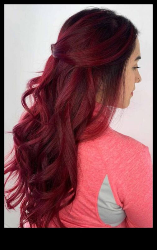 Ruby Reflections: Κόκκινα και καστανά χτενίσματα που καθρεφτίζουν το στυλ σας