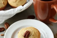 Golden Maple Pecan Yogurt Muffins