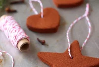 Warm Cinnamon Holiday Adornments