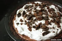 Cool Mint Chocolate Silk Pie
