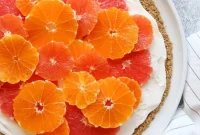 Zesty Citrus & Creamy Yogurt Granola Pizza