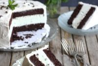 Ultimate Mint Chocolate Chip Ice Cream Cake