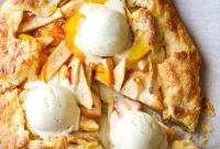 Rustic Orchard Peach Apple Galette