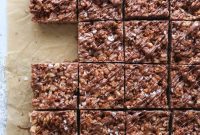 Nutella Swirl Krispie Bars