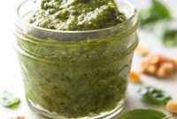Emerald Walnut Basil Pesto