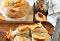 Golden Peach Focaccia