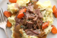 Fall-Apart Tender Slow Cooker Pot Roast