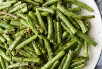 Silky Garlic Green Beans