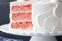 Velvet Cherry Chocolate Chip Cake