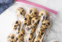 Freeze Cookie Dough for Quick Bakes