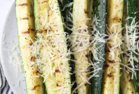 Parmesan-Dusted Grilled Zucchini