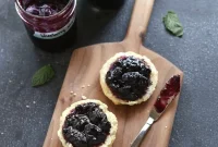Zesty Blueberry Mojito Jam