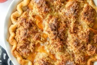 Southern Peach Cobbler Pie