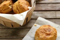 Golden Sweet Potato Biscuits