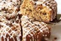 Nutty Brown Butter Crumble Chocolate Chip Coffee Cake