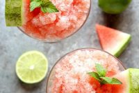 Watermelon Lime Granita Bliss