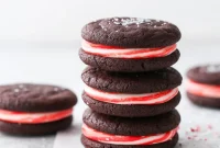 Chocolate Peppermint Creme Sandwiches