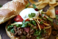 Tex Mex Sloppy Joes