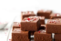 Decadent Frango Peppermint Fudge