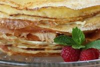 Delicate Crepe Tower