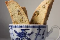Zesty Lemon Pistachio Biscotti
