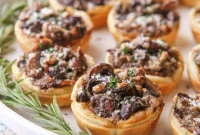 Flaky Mushroom Tartlets