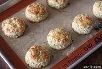 Scallion Peppered Cheese Biscuits