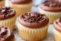 Decadent Vanilla Fudge Cupcakes