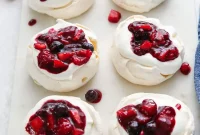 Heavenly Mixed Berry Pavlova