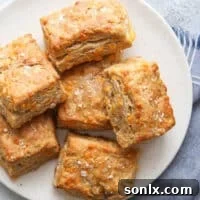 These hearty whole wheat cheddar biscuits make a great addition to any meal!