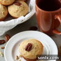 Maple Yogurt Muffins with Pecans