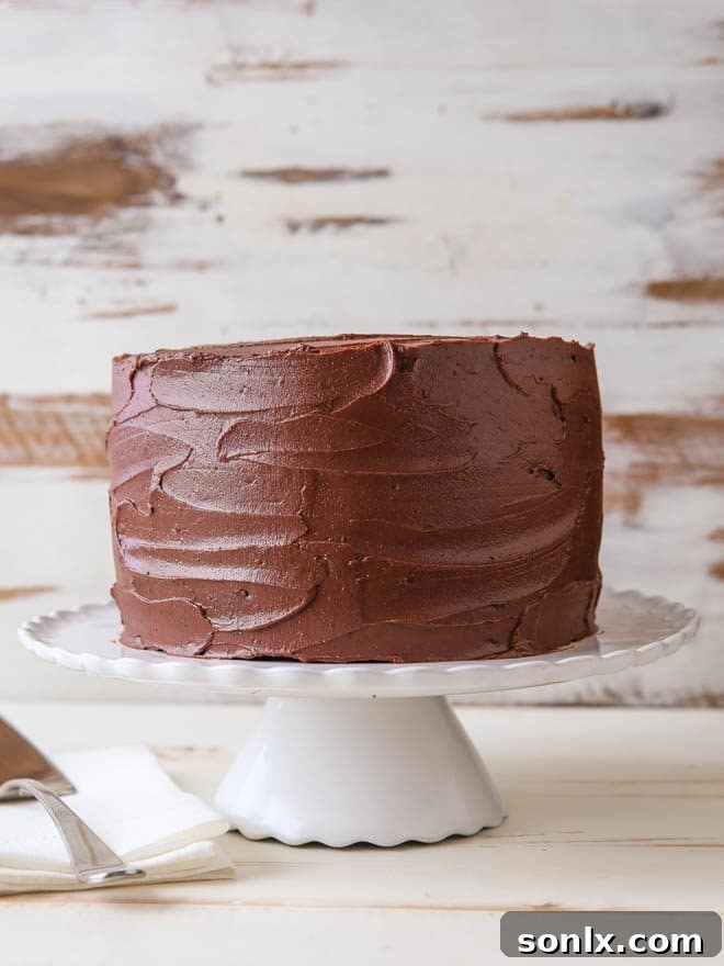 Learn how to build a layer cake on completelydelicious.com