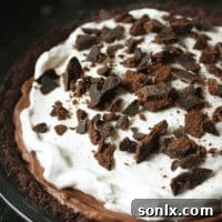 Chocolate Thin Mint Pie