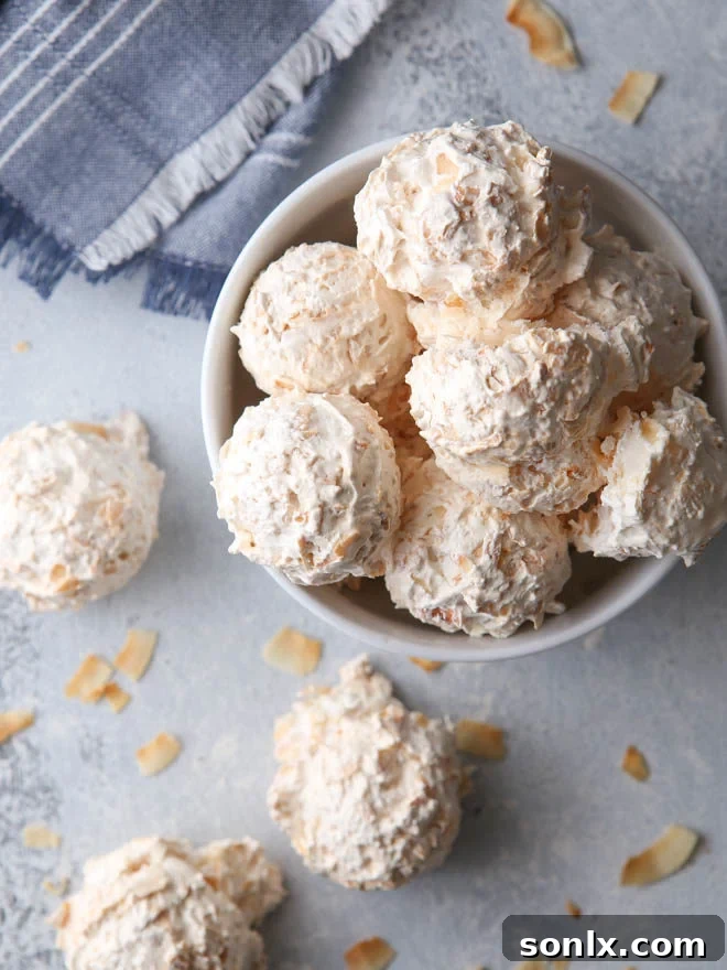 Coconut Meringue Macaroons