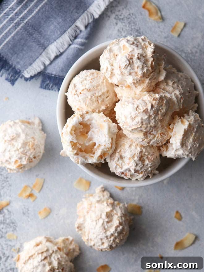 Coconut Meringue Macaroons