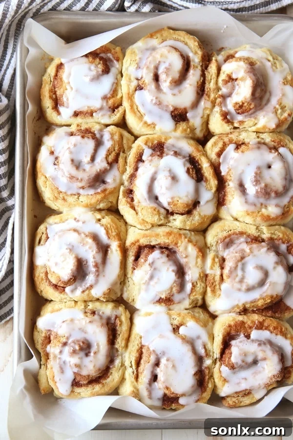 Cinnamon Roll Biscuits - quick, easy, scrumptious breakfast treat