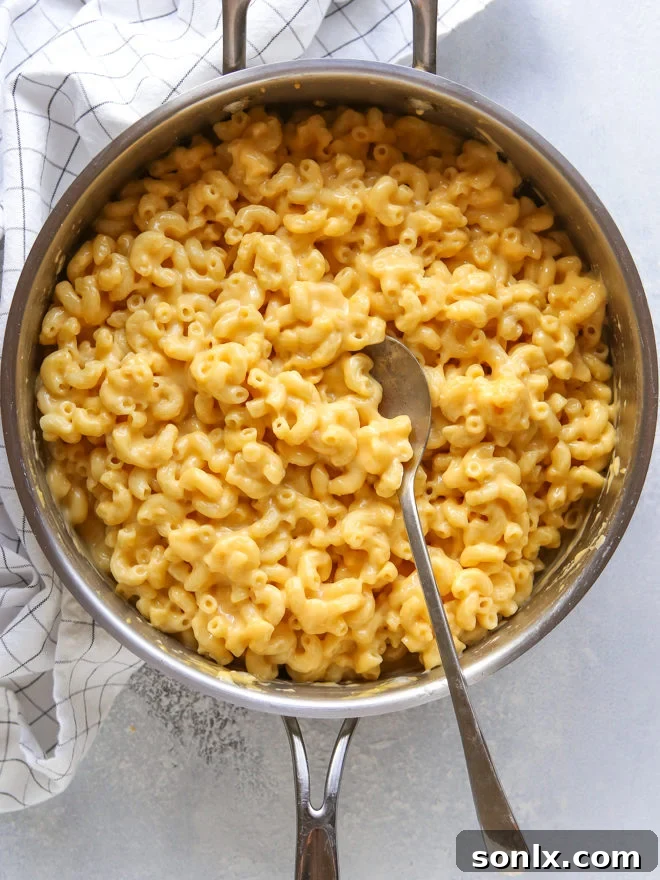 This 15-minute, one-pan mac and cheese is just as easy as from the box but so much better!