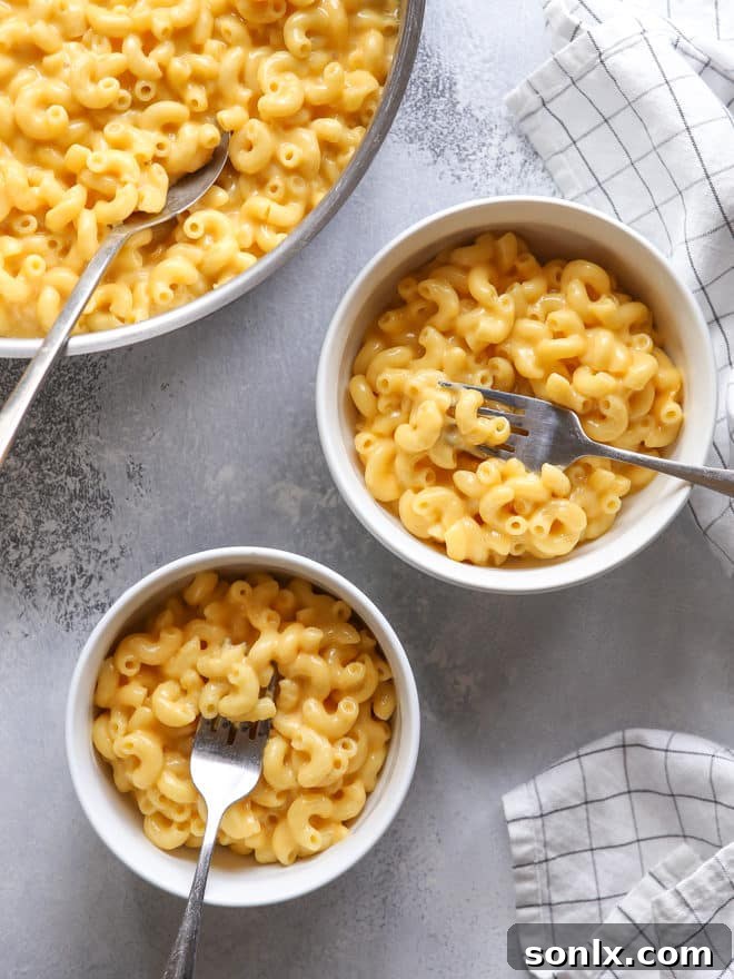 This 15-minute, one-pan mac and cheese is just as easy as from the box but so much better!