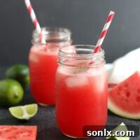 Watermelon Lime Soda