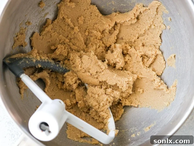 Beating butter and sugar for 2 minutes
