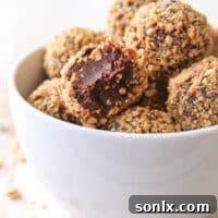 Easy 5-ingredient Nutella Truffles!