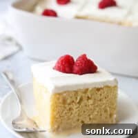 Classic tres leches is a simple but decadent dessert everyone will love!