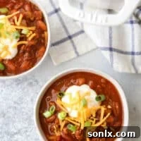 This easy weeknight chili comes together in as little as 30 minutes!