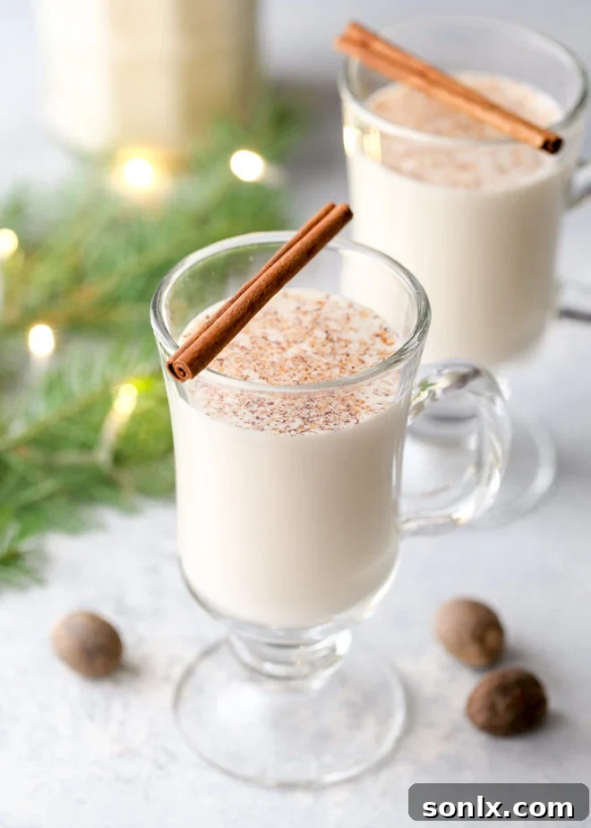 Homemade eggnog is easy to make at home and so much better than store-bought!