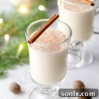 Homemade eggnog is easy to make at home and so much better than store-bought!