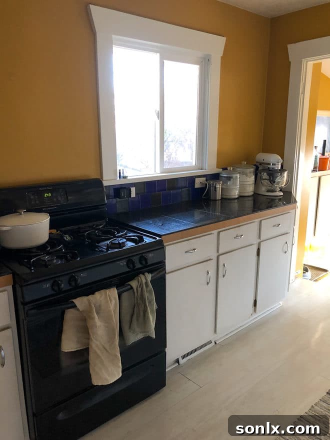 Completely Delicious Kitchen - Before Wall Removal