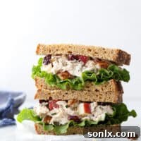 Chicken Salad with Pecans, Apples, and Dried Cherries