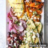 Small image of the grilled vegetable antipasto platter.