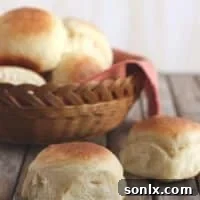 Soft and fluffy potato rolls